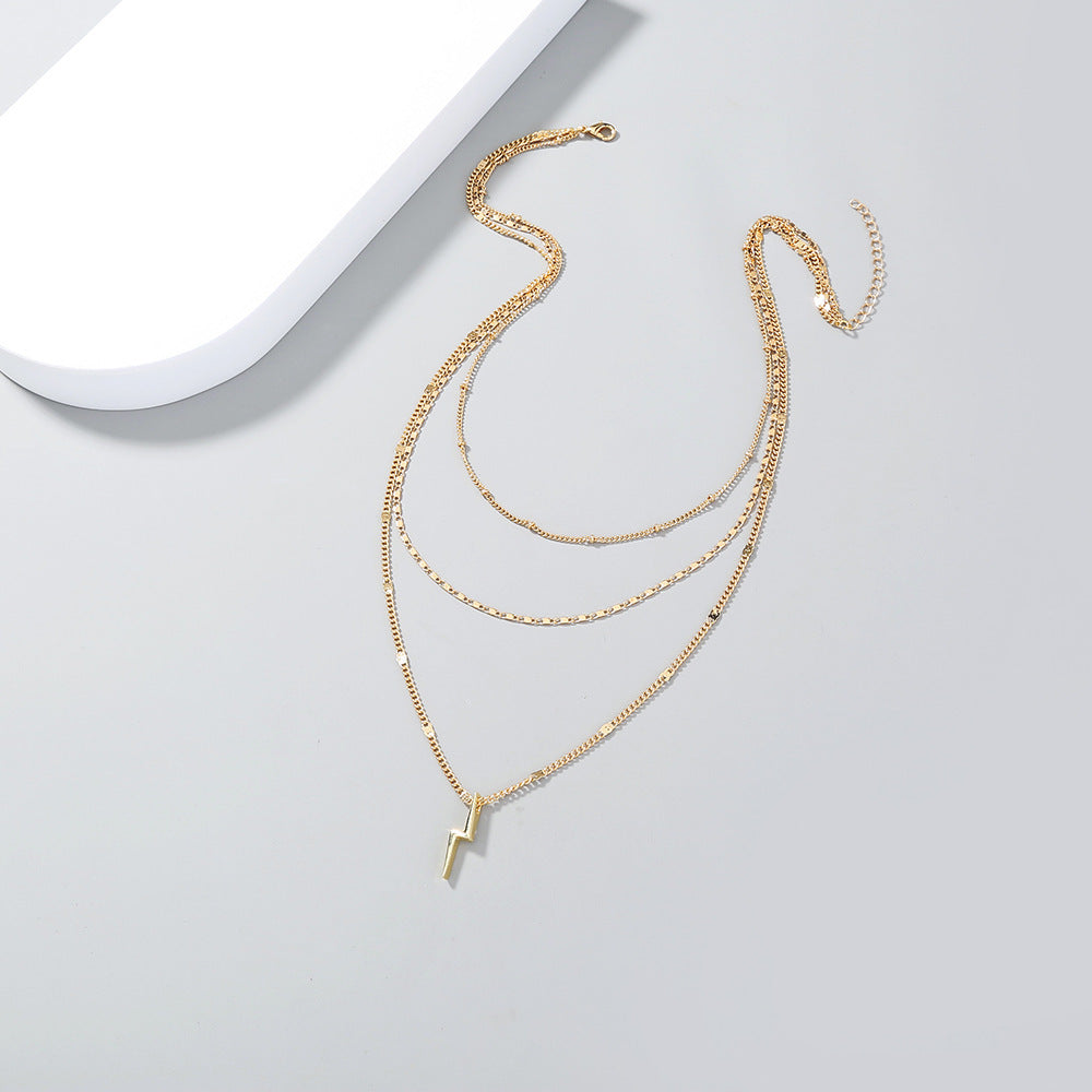Multi-Layer Retro Clavicle Chain