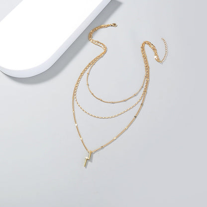 Multi-Layer Retro Clavicle Chain