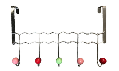 Sleek Metal Coat Hook Rack Modern Design for Home Office