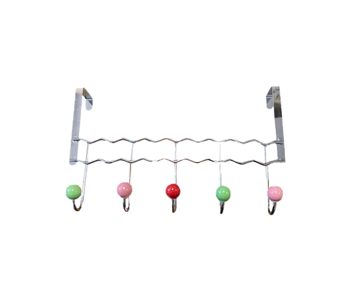 Sleek Metal Coat Hook Rack Modern Design for Home Office
