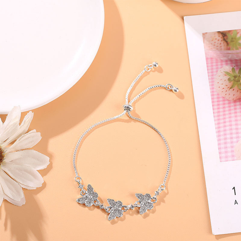 Zircon Flower Bracelets