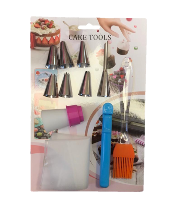 Premium Cake Decorating Piping Bag Tip Set