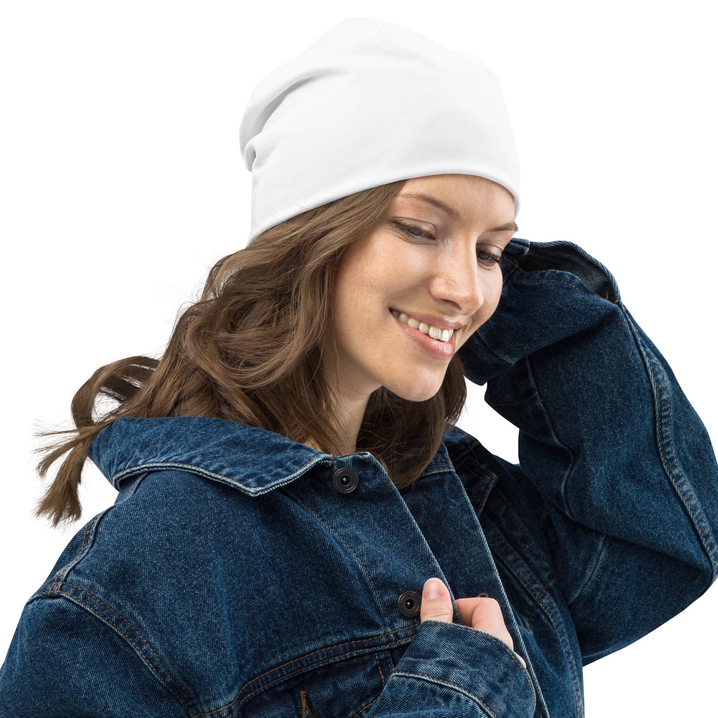 iSAW White Beanie - iSAW Company