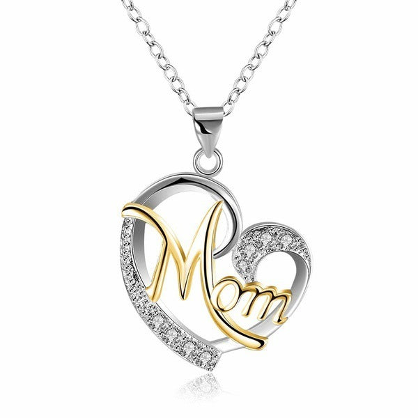 Heart Shaped Diamond Necklace