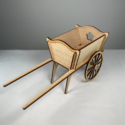 Cart Planter - Flatpack Model Kit