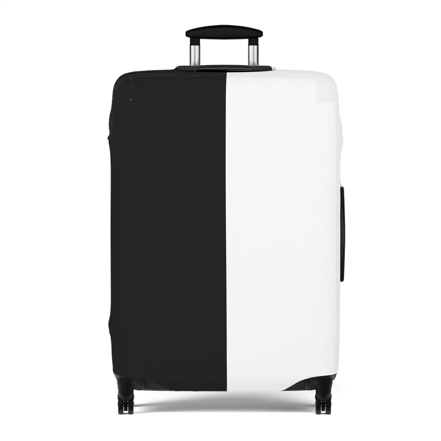 Half Black Half White – Protective Suitcase Cover