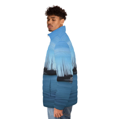 The Sleeping Yachts (at Morning) - Mens Puffer Jacket