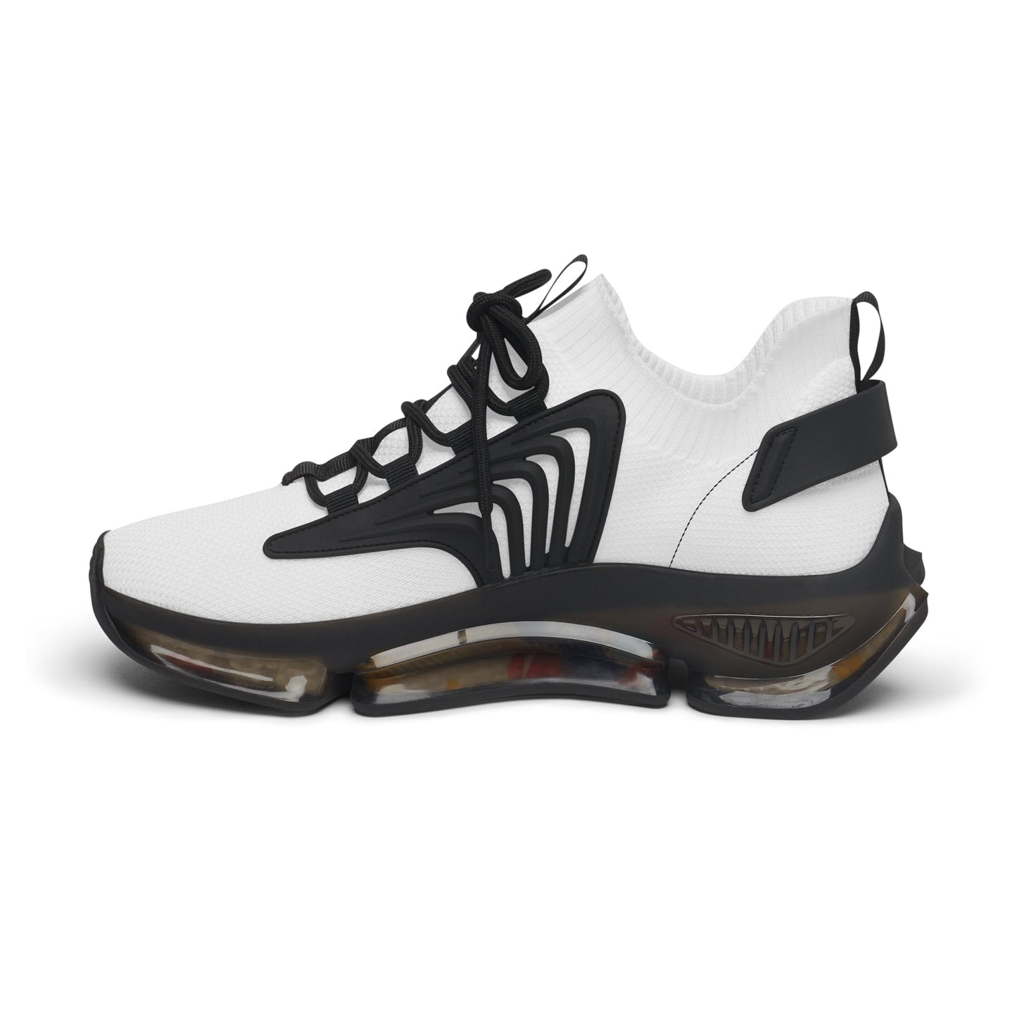 Half Black Half White - Womens Street Sneakers