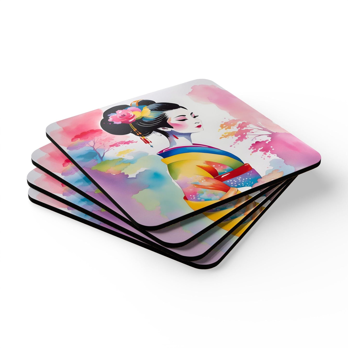 Geisha Girl - Coaster Set - iSAW Company