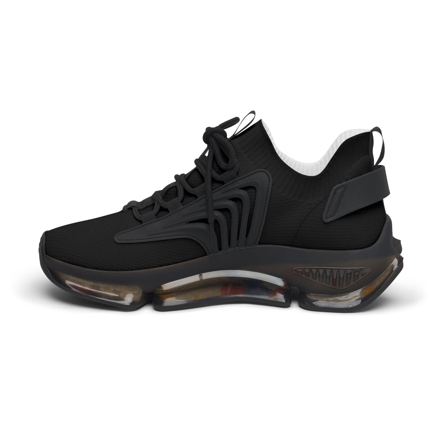 iSAW Womens Black Street Sneakers
