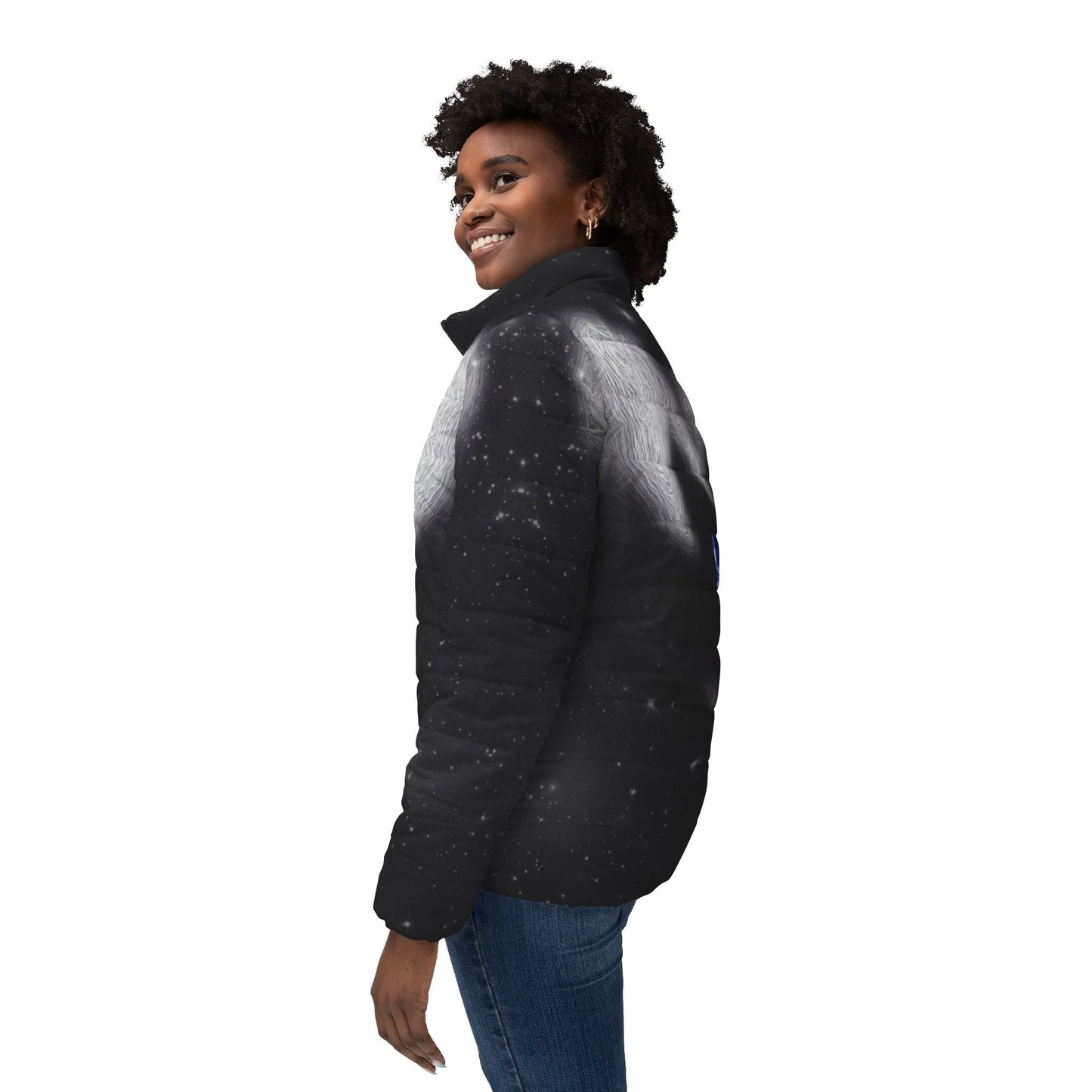 In The Quiet of Your Mind - Womens Puffer Jacket