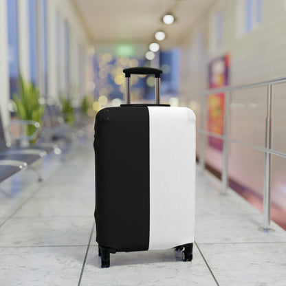Half Black Half White – Protective Suitcase Cover