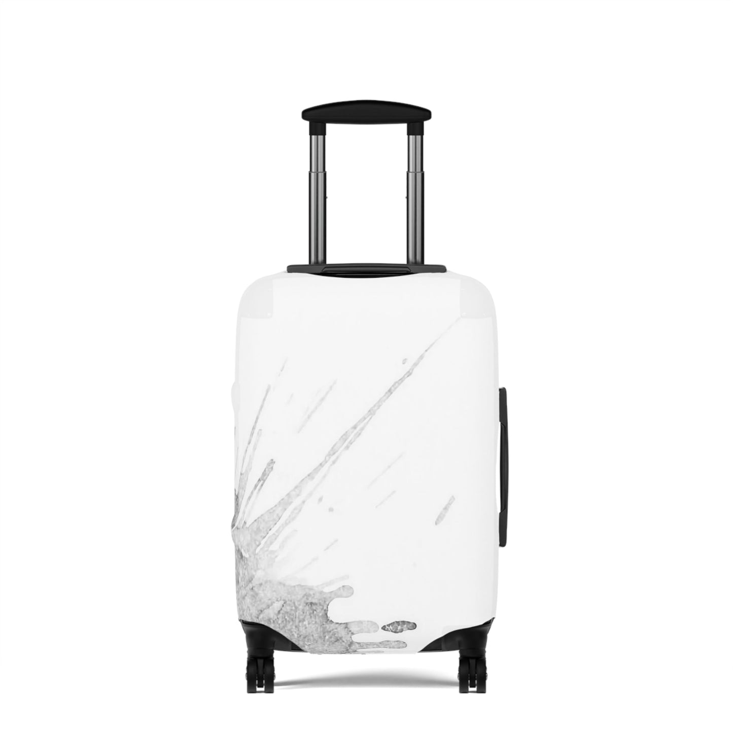 Watercolour Grey Splash – Protective Suitcase Cover