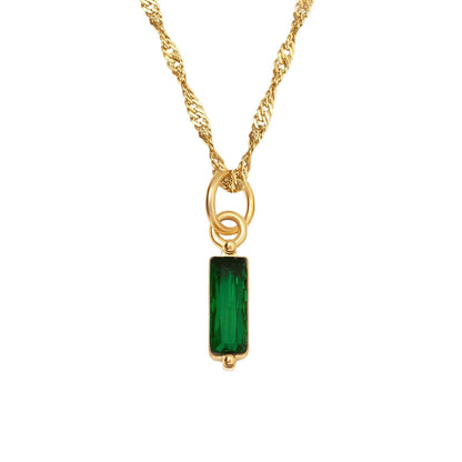 Color Twelve Birthstone Necklace
