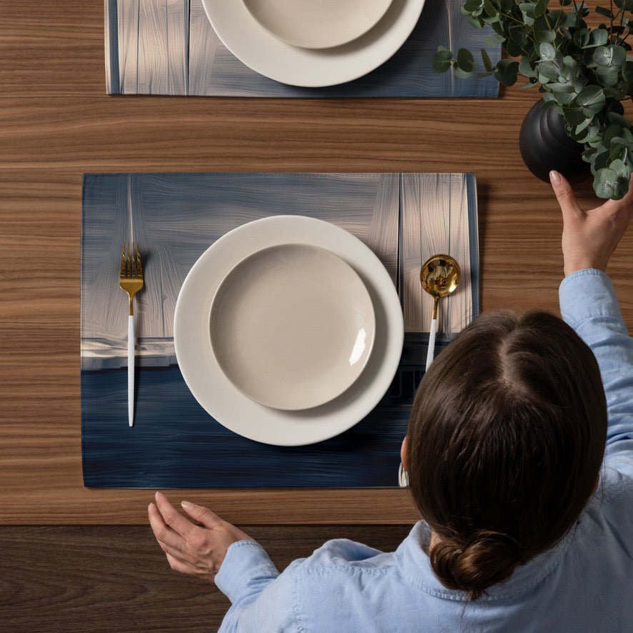 The Sleeping Yachts (at Sunrise) - Placemat Set