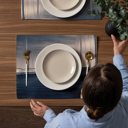 The Sleeping Yachts (at Sunrise) - Placemat Set