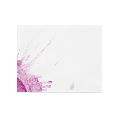 Watercolour Pink Splash - Placemat Set