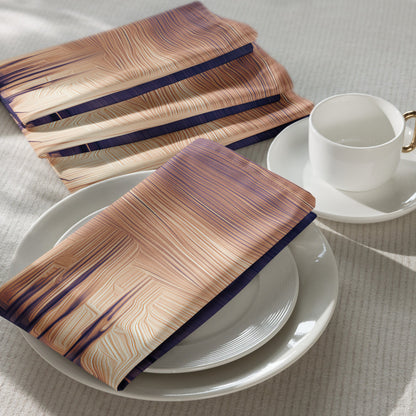 The Sleeping Yachts (at Sunset) - Cloth Napkin Set