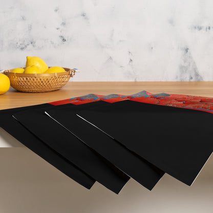 Half Black Half Hónghǎi - Placemat Set