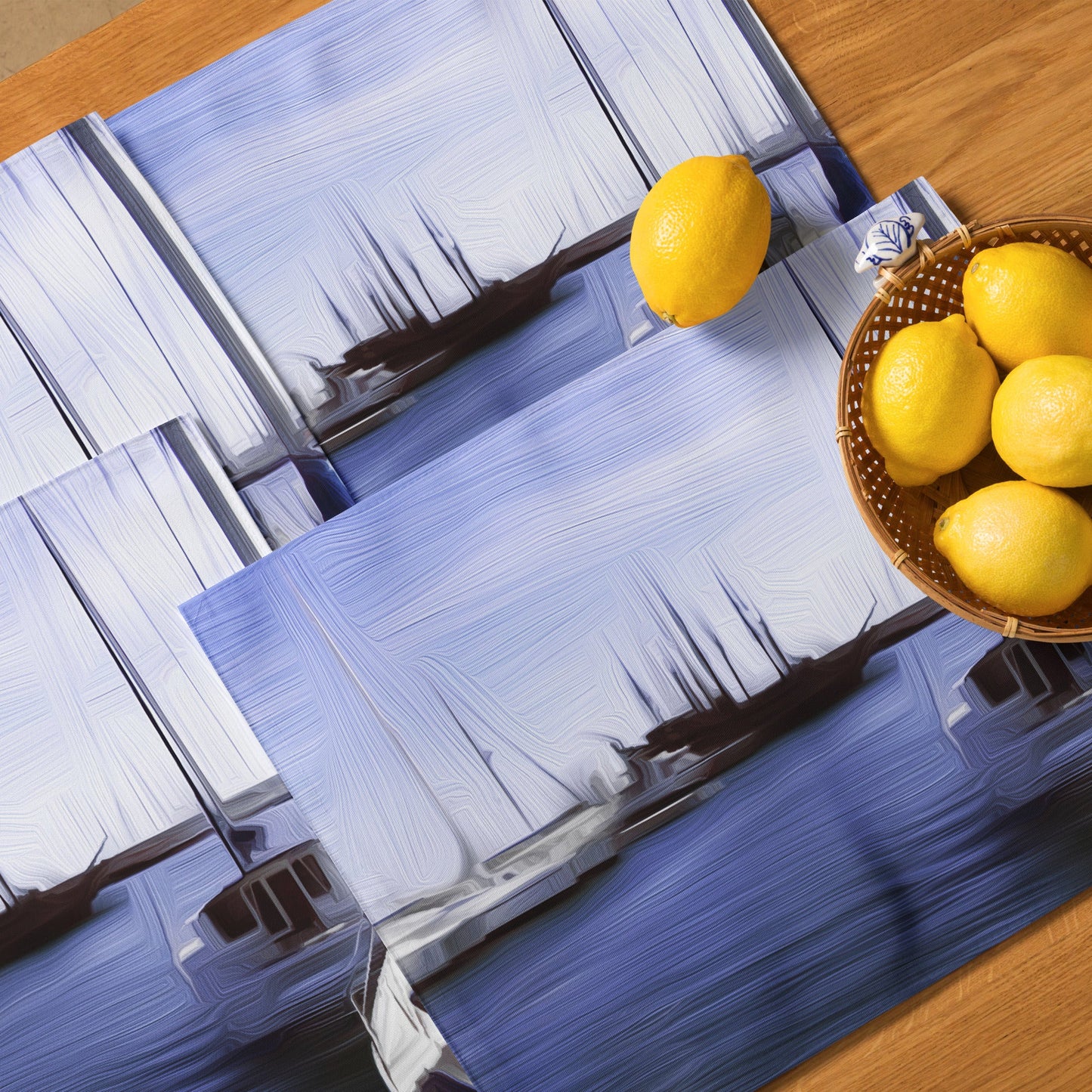 The Sleeping Yachts (at Afternoon) - Placemat Set