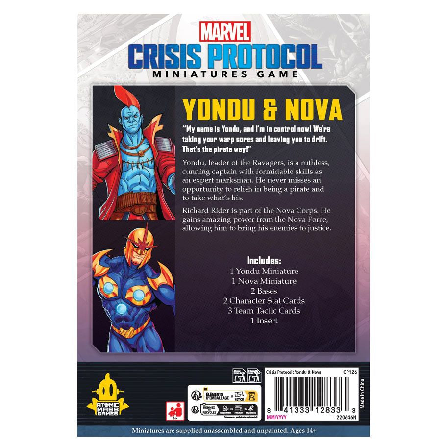 Marvel Crisis Protocol: Nova & Yondu