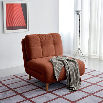 Evans Single Seater, Two Seater Sofa Bed, Velvet