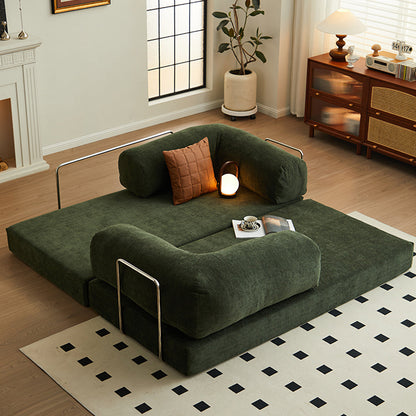 Yamada Foldable Lazy Sofa Bed, Linen