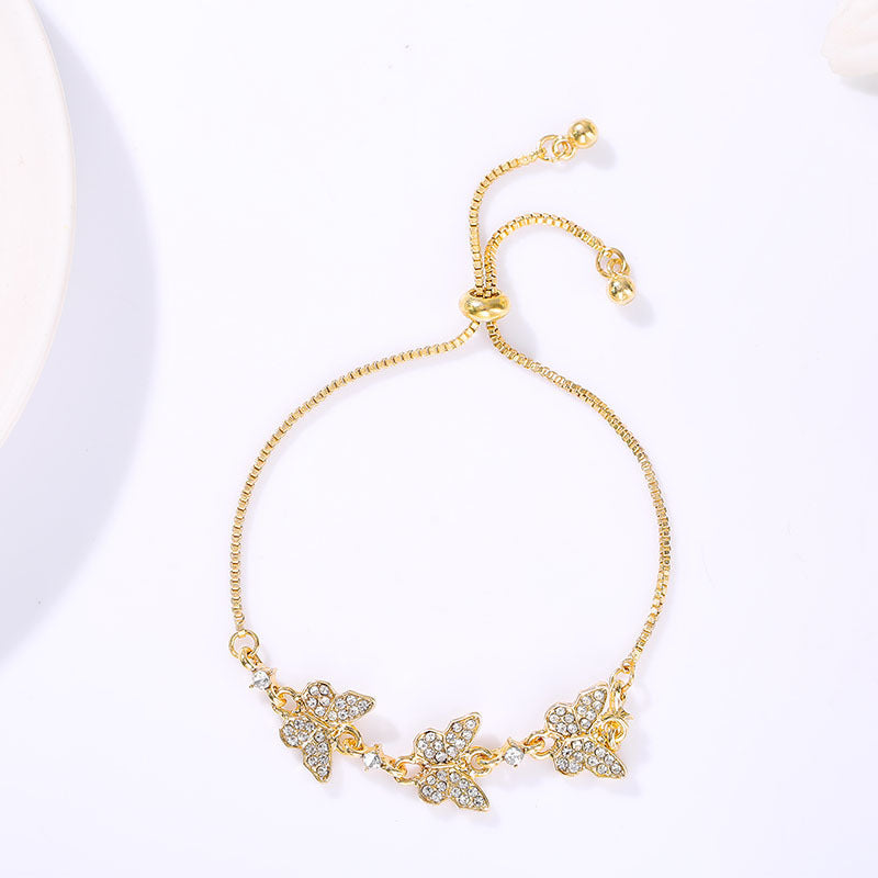 Zircon Flower Bracelets