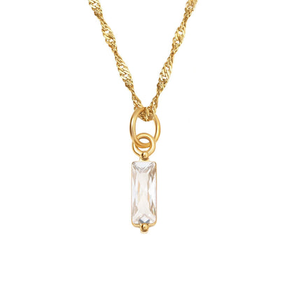 Color Twelve Birthstone Necklace