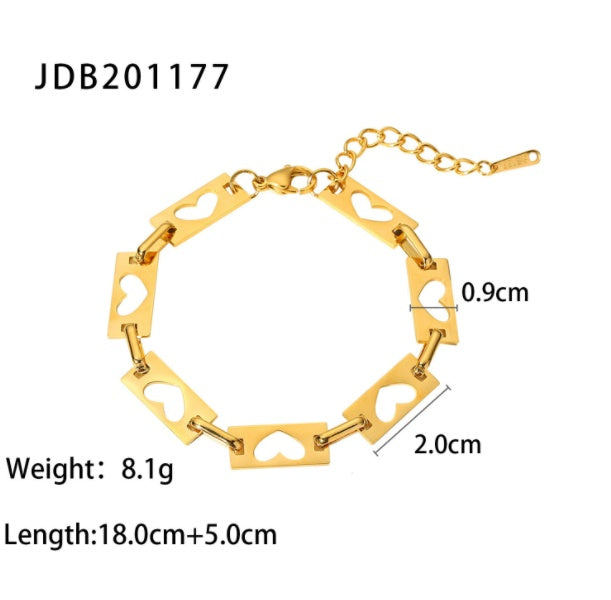 INS Fashion Gold Bracelets