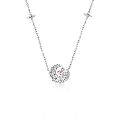 Stars and Moon Necklace