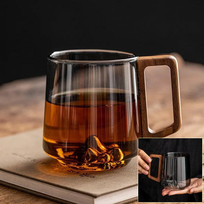 Glass Single Layer Drinking Cup