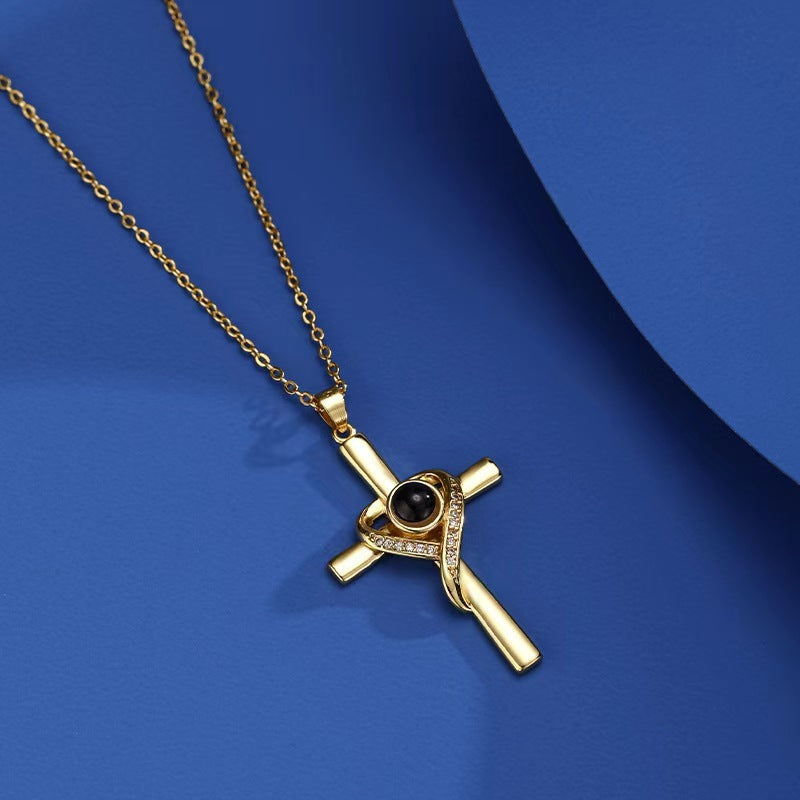 "I Love You" Projection Necklace