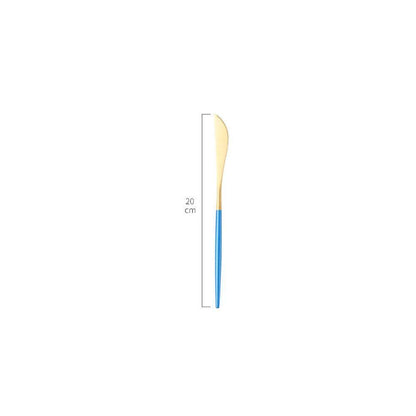 8 Piece Cutlery Set, Blue