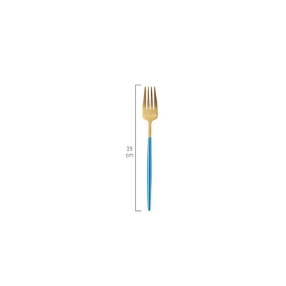 8 Piece Cutlery Set, Blue