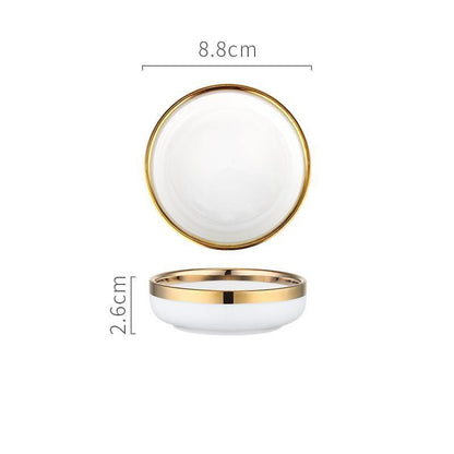 8 Pieces Dinner Set, Pink Or White