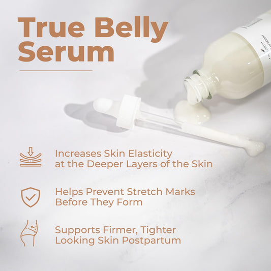 8 Sheep True Belly Serum – Pregnancy-Safe Skin Care with Centella & Hyaluronic Acid