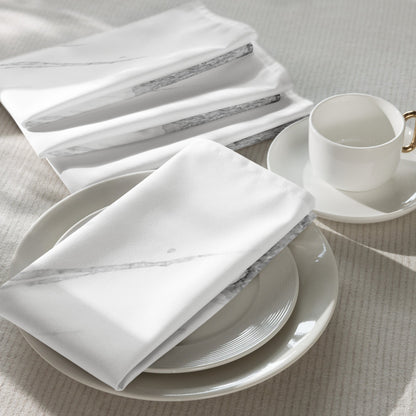 Watercolour Grey Splash - Cloth Napkin Set