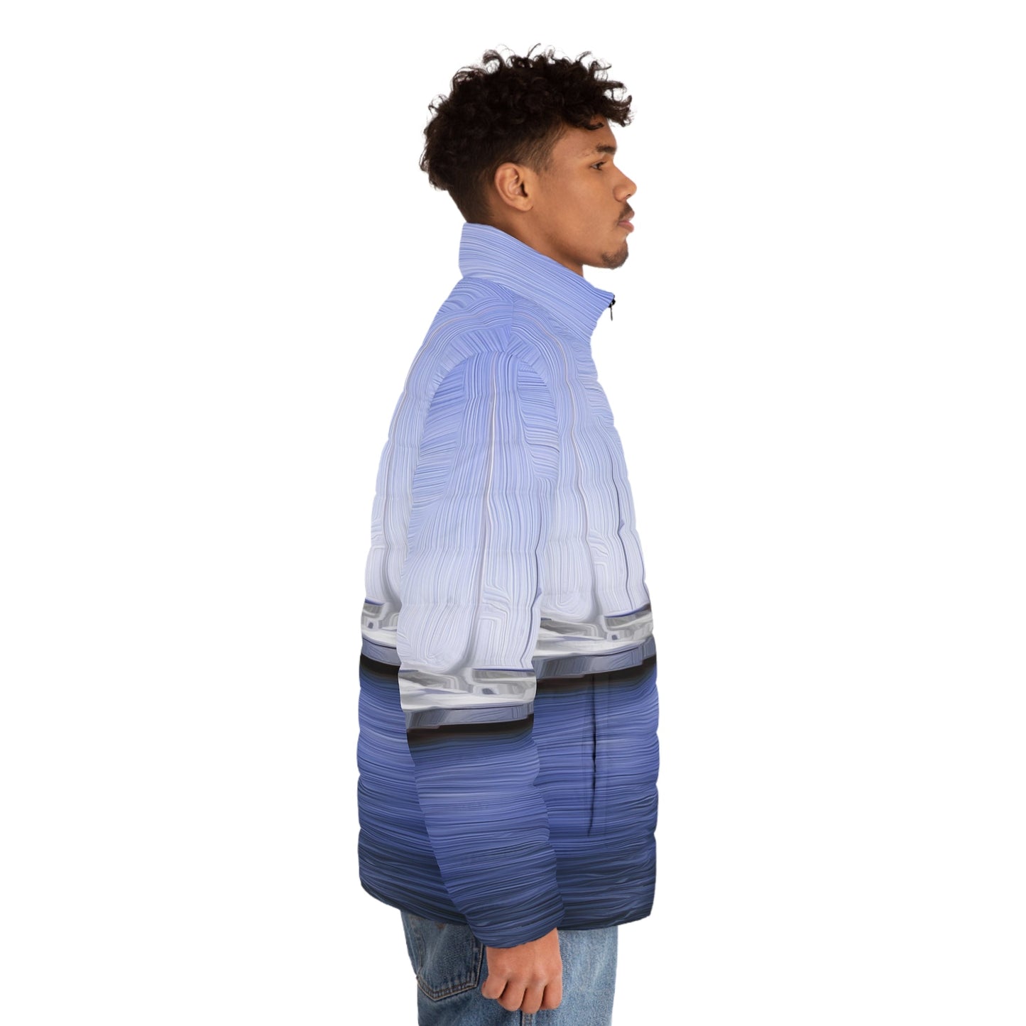 The Sleeping Yachts (at Afternoon) - Mens Puffer Jacket