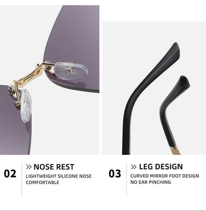 Luxury Diamond Butterfly Sunglasses
