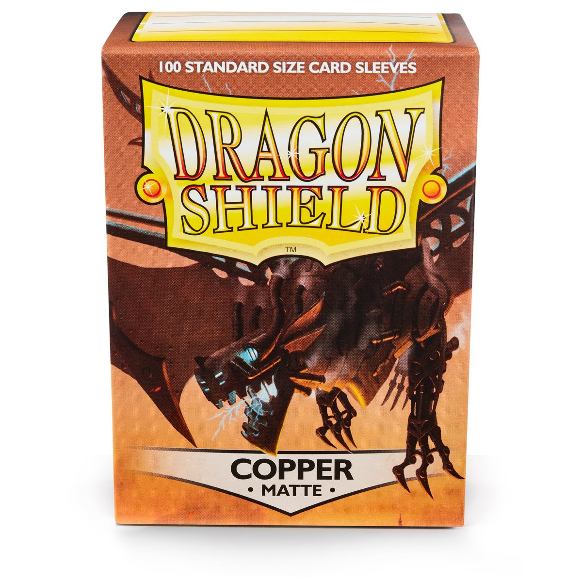 Dragon Shield - Matte Standard Size Sleeves 100pk - Copper