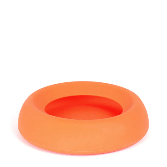 Mountain Paws Splashproof Dog Bowl - Orange