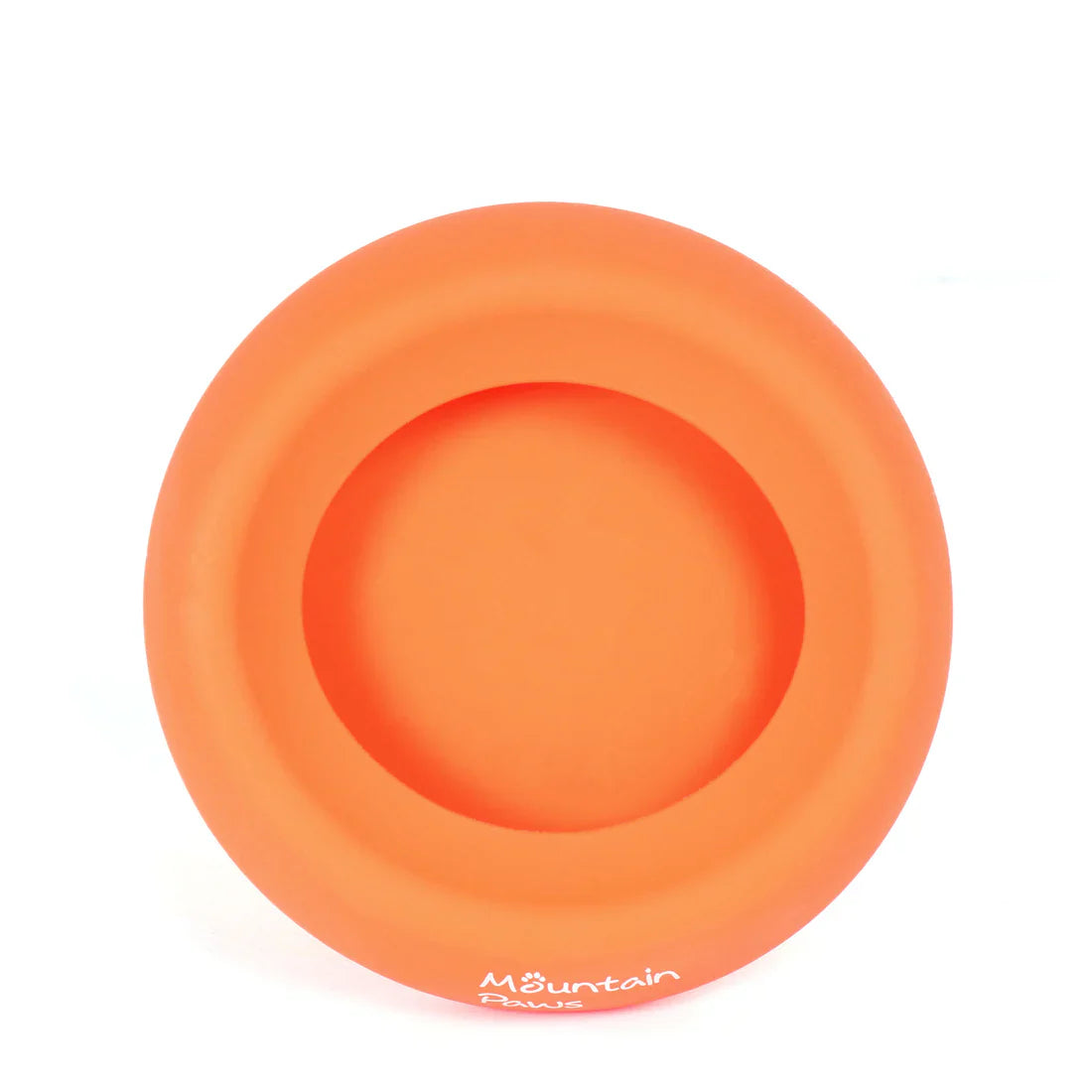 Mountain Paws Splashproof Dog Bowl - Orange