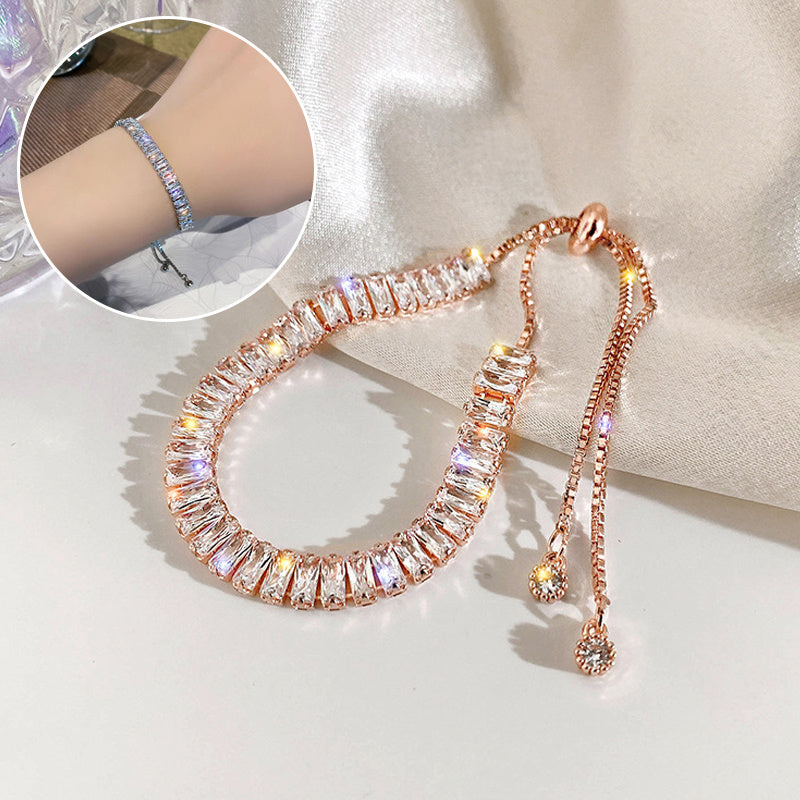 Rhinestone Adjustable Bracelet