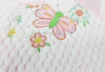 Baby Boys Girls Soft Touch Waffle Blanket Wrap In Multi Colours