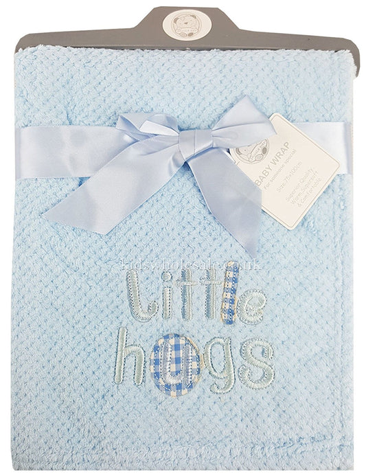 Baby Boys Girls Soft Touch Waffle Blanket Wrap In Multi Colours
