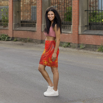 Qízhì - Womens Pencil Skirt - iSAW Company