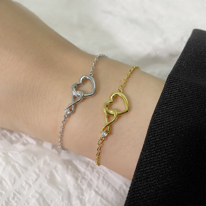 Infinity Heart Bracelet