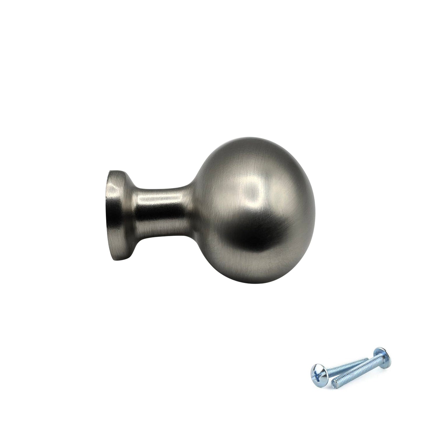 M4TEC Knob Handle Brushed Nickel Doors or Cupboards VG8 Series