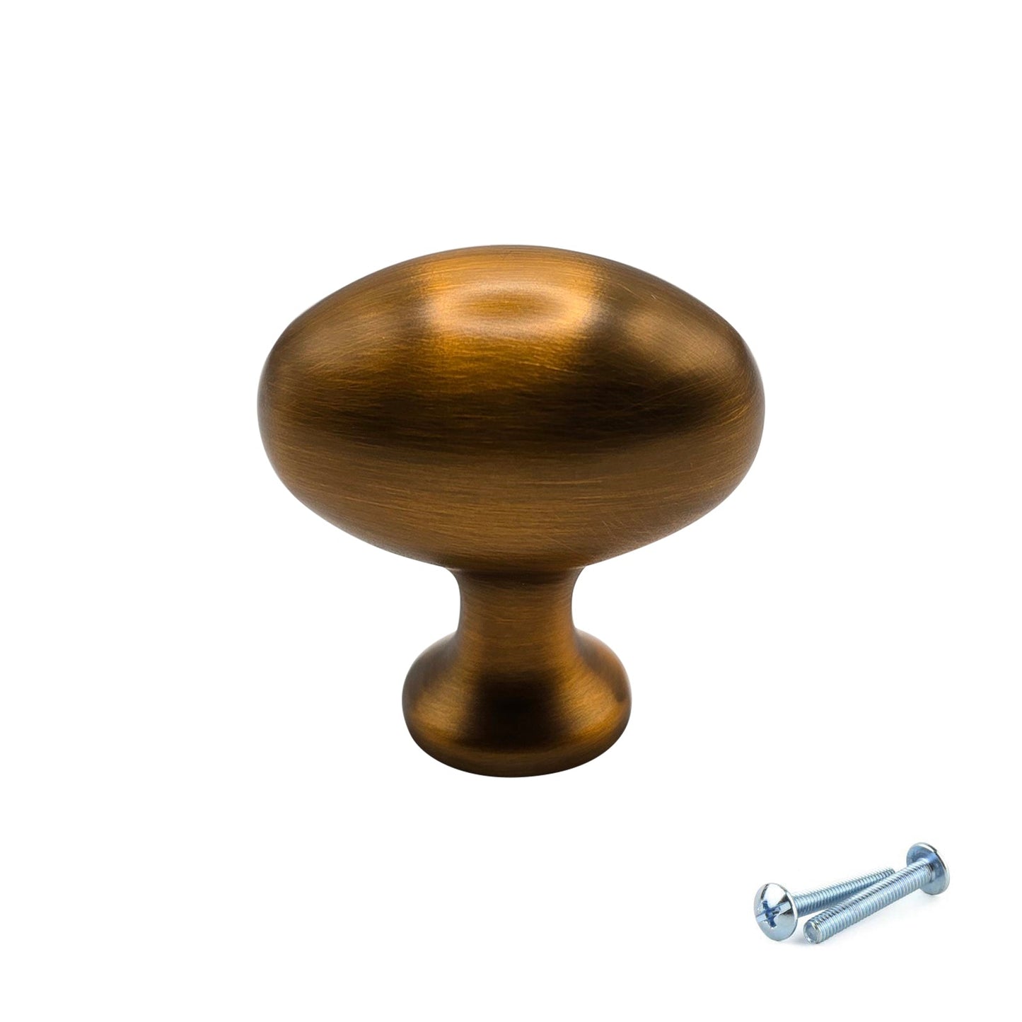 M4TEC Knob Handle Aged Brass Doors or Cupboards VG8 Series